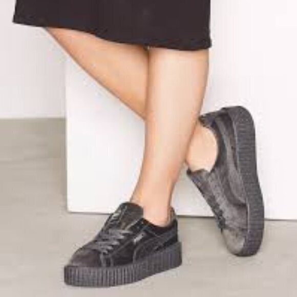NWT Puma Creeper Velvet Rihanna Fenty Platform Women Size 7 - Picture 15 of 16